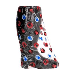 All Black Model 8258 - Forma Kalosza, 40 cm, powierzchnia rowkowana