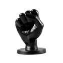 All Black Model AB45 Anatomiczny Korek Intymny Pięść 14 cm