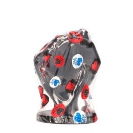 All Black Model AB45 Anatomiczny Korek Intymny Pięść 14 cm