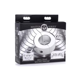 XR Brands Ball Trap Metalowy pierścień na mosznę 220g stalowy