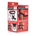 XR Brands Hollow Strap-On Silikonowy System z Paskiem, Jasny, 25 cm
