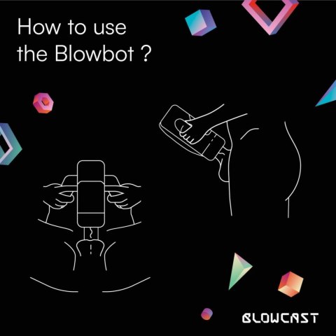 BLOWCAST Blowbot Automatic - Nowoczesna maszyna intymna z funkcją podgrzewania