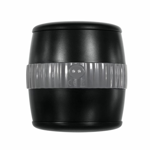 Evolved Barrel of Fun Czarna maszyna intymna dwustronna 12 trybow wibracji