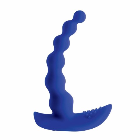 Evolved Beaded Pleasure Blue - Model z Perłową Strukturą i 10 Trybami Wibracji