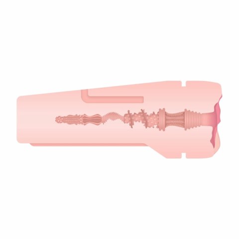 Evolved Grip It Light Pink - Anatomiczny model z wibrującym pierścieniem