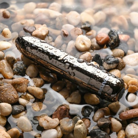 Evolved Real Simple Bullet Chrome Black - Miniaturowy Wibrujący Model USB