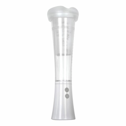 Evolved Sucking Good Transparent - Maszyna Intymna z Funkcją Ssania i Wibracji