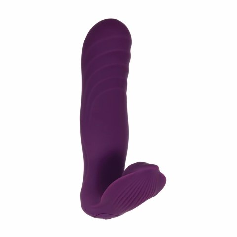 Evolved Velvet Hammer Purple - wielofunkcyjny masażer intymny, wodoodporny