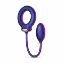 Hueman - Pierścień elastyczny z kulką anatomiczną, model fioletowy