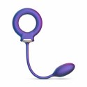Hueman - Pierścień elastyczny z kulką anatomiczną, model fioletowy