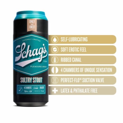 Schag's Sultry Stout Frosted - wielokomorowa maszyna intymna z systemem PerfectFlo™