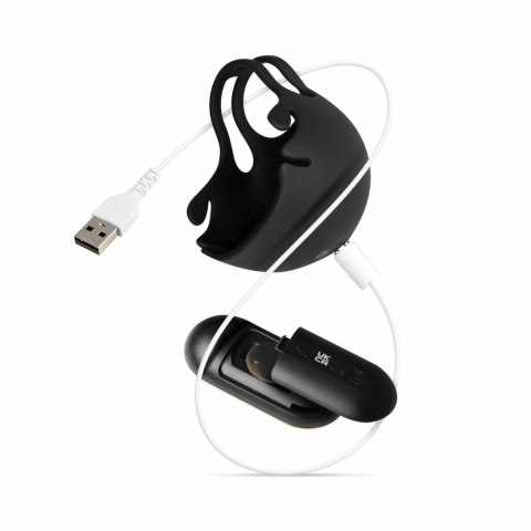 Sway Wibrująca Opaska z Saszetką na Jądra Czarna USB 9 Trybow