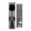 TeaseMe Duo Tickler & Whip Black 2w1 - piorka i bat do masażu 39 cm