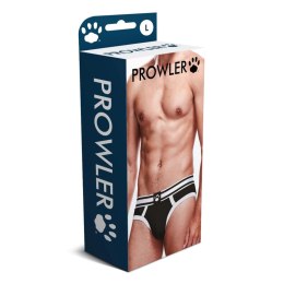 Prowler Brief XS czarne bokserki z dwukolorowym pasem