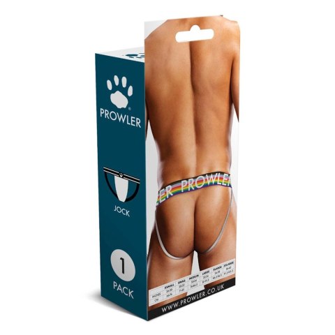 Prowler Jockstrap PAW XL czarny z paskami Progress Pride