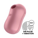 Satisfyer Cotton Candy Pulsacyjny model Air Pulse, silikonowy, rożowy