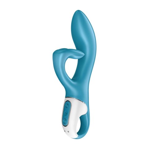 Satisfyer Embrace Me model podwojny, elastyczny uchwyt, silikon IPX7