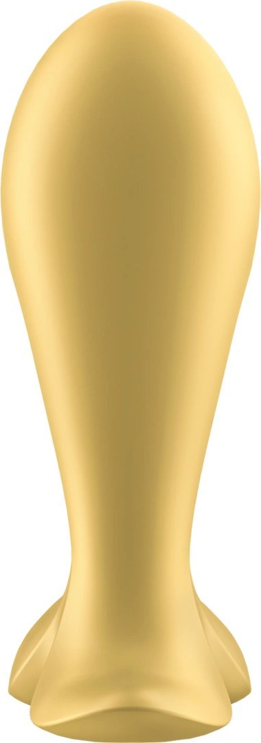 Satisfyer Intensity - Korek silikonowy z wibracją Bluetooth, wodoodporny