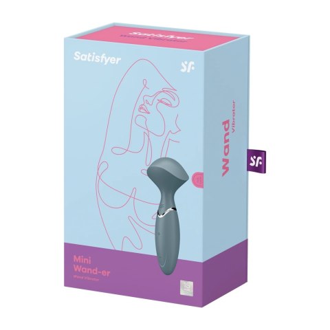 Satisfyer Mini Wand-er Kompaktowy Masażer Wodoodporny 16 cm