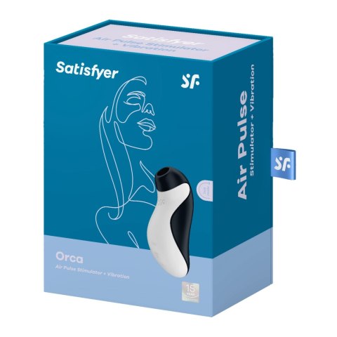 Satisfyer Orca - Wibrator pulsacyjny, podwojny silnik, silikonowy