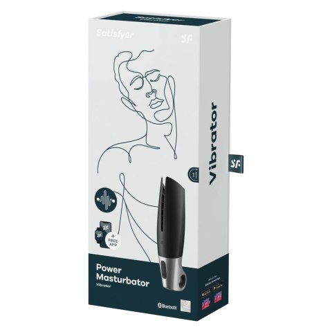 Satisfyer Power - Automatyczna maszyna intymna Bluetooth, wodoodporna