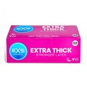 EXS Extra Thick - 144 szt. prezerwatywy, grubsza ścianka, bez zapachu