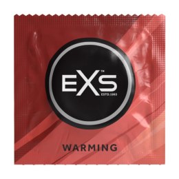 EXS Warming 144 szt. prezerwatywy rozgrzewające, cienkie, 54 mm
