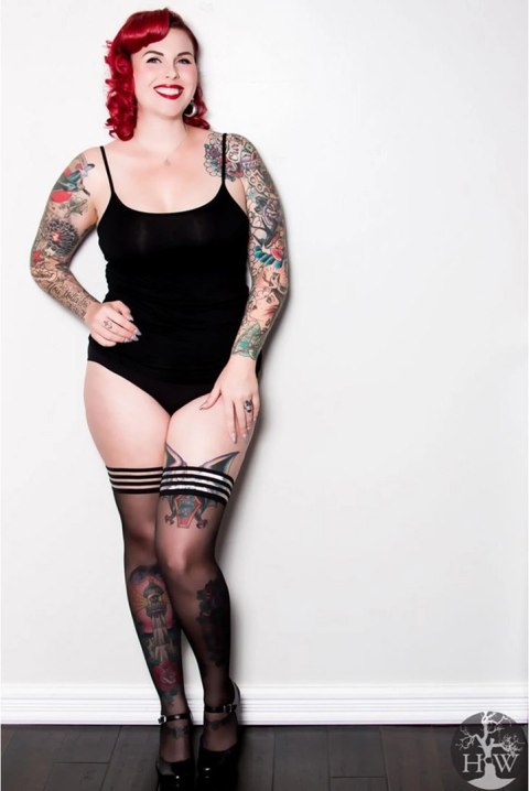 Kixies Taylor C czarne pończochy do kolan z antypoślizgowym systemem