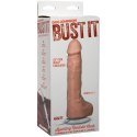 Doc Johnson Bust It 8.5" - Dildo 21,6 cm Model z Systemem Wypływu 30 ml
