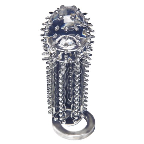 Doc Johnson OptiMALE Przedłużka intymna z wypustkami i pierścieniem