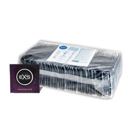 EXS Chocolate - prezerwatywy smakowe czekoladowe 100 sztuk, aromatyzowane