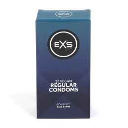 EXS Regular Classic 12 szt. prezerwatywy, cienki lateks 54 mm
