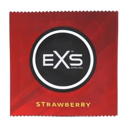 EXS Strawberry - Prezerwatywy truskawkowe 100 sztuk, aromatyzowane