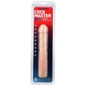 Doc Johnson Cock Master 25 cm - nakładka powiększająca, PVC, biała