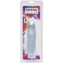 Doc Johnson Crystal Jellies Classic 20 cm przezroczysty model anatomiczny