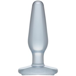 Doc Johnson Crystal Jellies Medium Plug - elastyczny korek średni