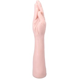 Doc Johnson Hand Model 16 - anatomiczna dłoń, elastyczna, biała