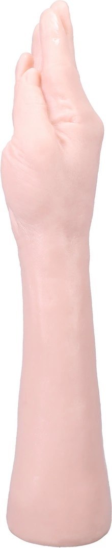 Doc Johnson Hand Model 16 - anatomiczna dłoń, elastyczna, biała