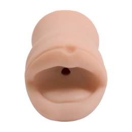 Doc Johnson Palm Pals Usta ULTRASKYN biały kompaktowy model