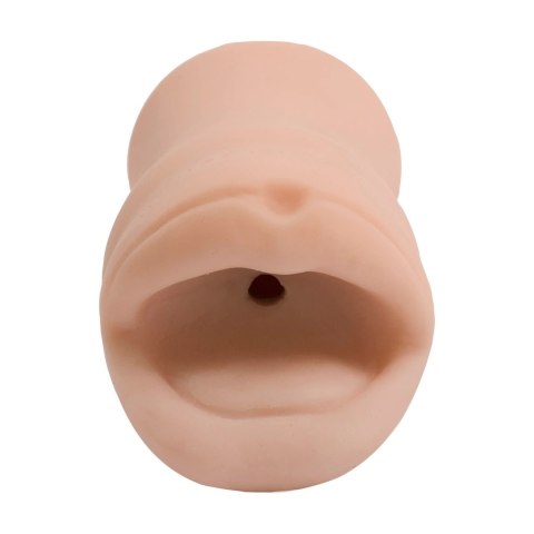 Doc Johnson Palm Pals Usta ULTRASKYN biały kompaktowy model