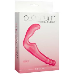 Doc Johnson Platinum Strapless System silikonowy rożowy 16,5 cm