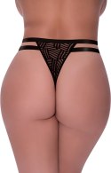 Magic Silk Exposed Cheeky majtki plus size z elastycznymi paskami