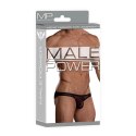 Male Power Euro Male Mesh Bikini Pouch M czarne, przewiewne