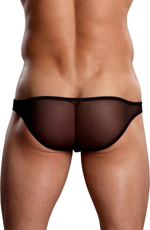 Male Power Euro Male Mesh Bikini Pouch M czarne, przewiewne