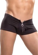 Male Power Spodenki Nylon Spandex z zamkiem, czarne, rozmiar uniwersalny