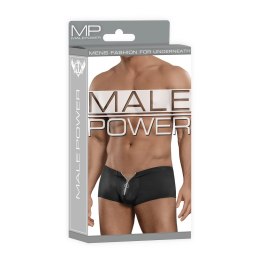 Male Power Spodenki Nylon Spandex z zamkiem, czarne, rozmiar uniwersalny
