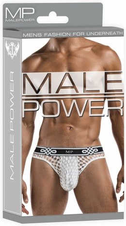Male Power Peep Show Stringi LXL z niskim stanem czarne