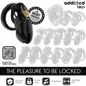 Addicted Toys Locked Obsidian Hold klatka zabezpieczająca M ADDICTED