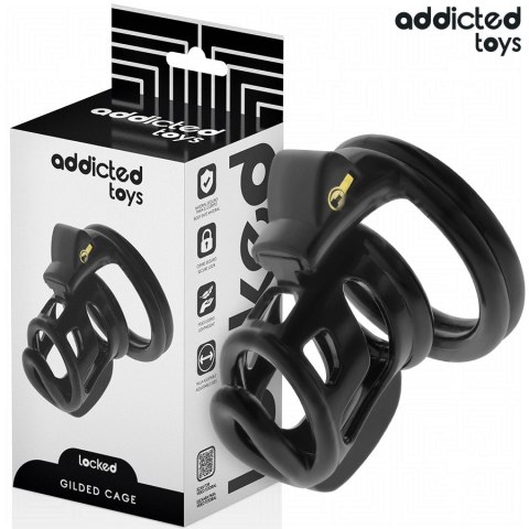 Addicted Toys Locked - system blokujący, stalowy, 8,5 cm, rozmiar M ADDICTED