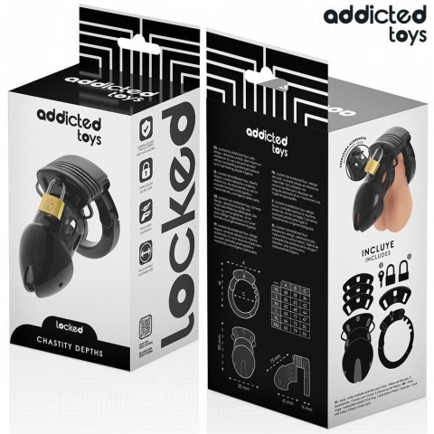 Addicted Toys system zabezpieczający, pierścień regulowany 7,5 cm ADDICTED